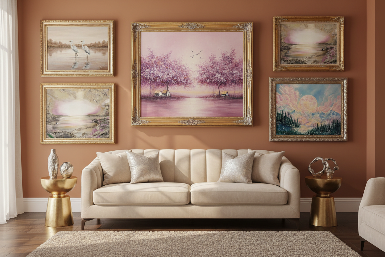 Abstract art background